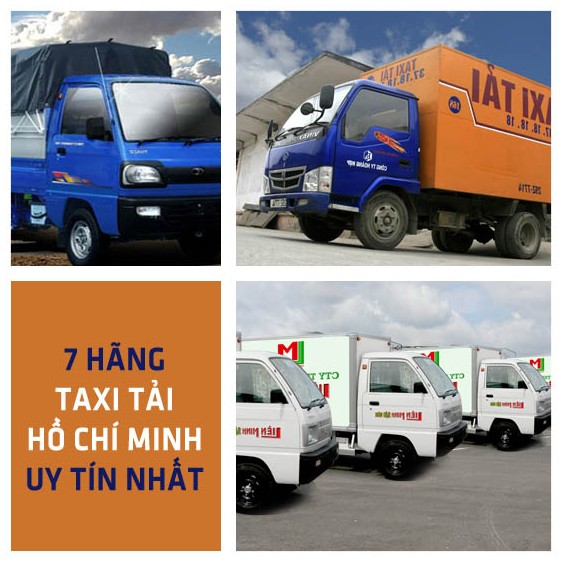 Danh sách các hãng taxi tải Hồ Chí Minh (HCM)